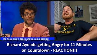 American Reacts Richard Ayoade Getting ANGRY For 11 Minutes | 8 Out Of 10 Cats REACTION