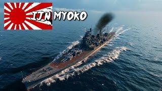 World of Warships - Myoko Class Cruiser