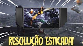 COMO COLOCAR RESOLUÇÃO *ESTICADA* (4:3) NO FORTNITE  l FORTNITE