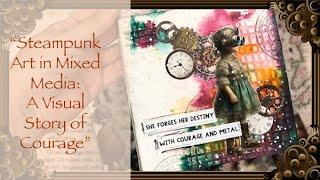 Steampunk art || mixed media