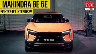 Mahindra BE 6e electric SUV Walkaround: Knockout EV Punch | TOI Auto