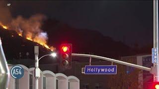 Fires, fueled by Santa Ana winds, continue to scorch Los Angeles