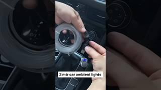 Car ambient lights RGB -Multi colour ️8287789440 #ambientlighting #caroxygen #carambientlight