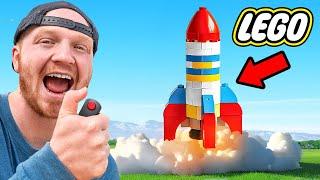 I Sent Lego Rockets to Space!