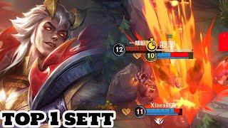 Wild Rift Sett - Top 1 Sett Gameplay Rank master