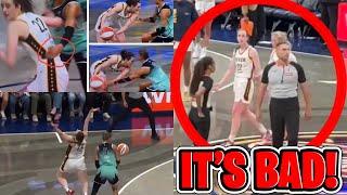 WNBA REFEREE EXPOSED IN SHOCKING FOOTAGE DISRESPECTING CAITLIN CLARK AFTER CHEATING!