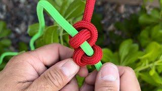 A knot that doesn’t cinch up. (For Tree Branches)