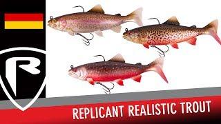 *** FOX RAGE TV *** REALISTIC TROUT REPLICANT