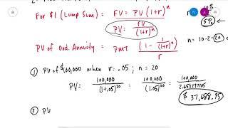 Calculating Present Value of Bonds Payable