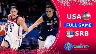 QUARTER-FINALS: USA v Serbia | Full Basketball Game | FIBA Women's Basketball World Cup 2022