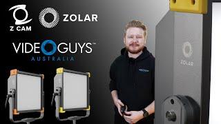 NEW Z-CAM ZOLAR LED Panels - Videoguys Australia