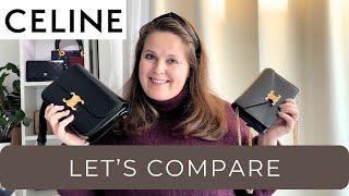 CELINE TRIOMPHE BAG COMPARISON // CELINE TRIOMPHE VS. MARGO