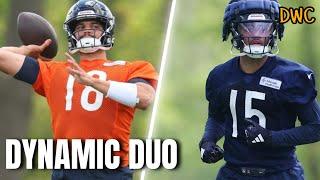 Caleb and Odunze IMPRESS, Trick Play At Practice, and More || Bears Minicamp Practice News