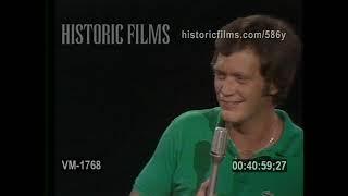 David Letterman Stand-up Comedy 1977