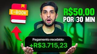 COMO RECEBER R$50 A CADA 30 MINUTOS CRIANDO EBOOK COM INTELIGÊNCIA ARTIFICIAL - Dinheiro Online