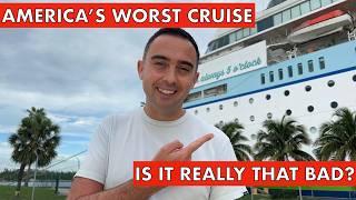 I Cruised in a SUITE on America’s WORST RATED Cruise Line!