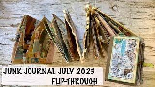 31 JUNK JOURNAL IDEAS #junkjournaljuly      FLIP -THROUGH