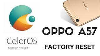 OPPO A57 - How To Factory Reset