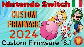 NINTENDO SWITCH CUSTOM FIRMWARE 18.1.0 #Nintendo #switch Modifica 2024 #modded #customfirmware