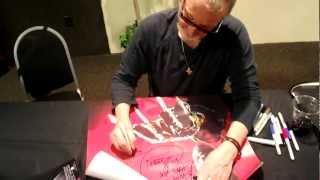 Robert Englund Signing My Stuff @ Monster Mania 21