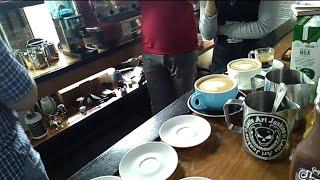 Barista Workshop - Level 1 | V4 #professional #barista #coffee #latte #master #demo #15minutes #exam