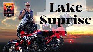 Unexpected Moments at the Lake: Join me on This Exciting Adventure! #africatwin #crf1100 #adventure