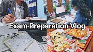 Preparing for EXAMS | Productive Study Vlog| Pragati shreya