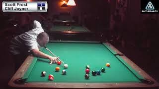 Scott Frost vs Cliff Joyner - One Pocket Money Match 2010