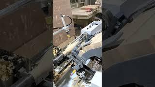 CNC tiện kết hợp chà nhám gỗ | Máy Gỗ Kingwoodmac