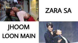 'Zara Sa Jhoom Loon Main' ft. BTS TaeKook | For @tasnubazamanroja2717 | BTS Taekook Hindi fmv |