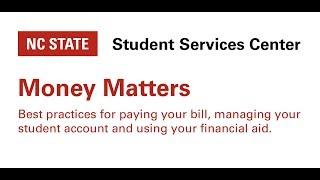 NC State - Money Matters [New Student Orientation]