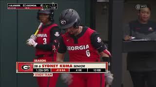 #15 Alabama vs  #5 Georgia | Full Game | College Softball 03/15/2024