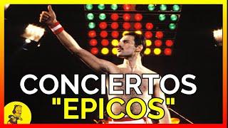 Los CONCIERTOS de ROCK más LEGENDARIOS de la HISTORIA | producciones vam