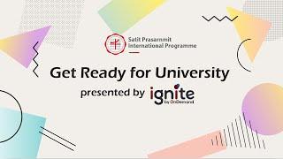 Get Ready for University presented by IGNITE