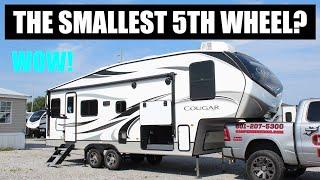 The Perfect Fifth Wheel for a Half-Ton Truck? Tiny Fifth Wheel RV Tour! 2022 Cougar 24RDS