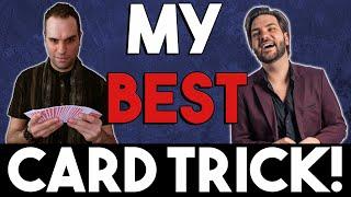 Learn the MOST AMAZING CARD TRICK I have ever created! Magic/Mentalism tutorial ft. Alex Boyer