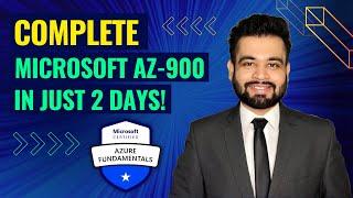 How to pass Azure Fundamentals AZ-900 certification in 2 days | AZ900 complete roadmap