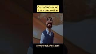 Create Stunning Animations Without a Big Budget! #youtubeshorts #wonderdynamics #shorts #viralvideo