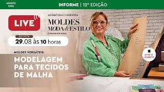  AULA SOBRE MODELAGENS DE ROUPAS DE MALHA - CURADORIA MOLDES, MODA E ESTILO COM MARLENE MUKAI