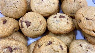 Delicious Chewy Chocolate Chips Cookies At Home - By Samina Asif