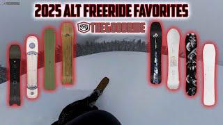 2025 Best/Top/Favorite 2025 Alternative Freeride Snowboards - An Honest List For Average Riders