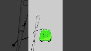 Gelatin Light! #shorts #bfb  #tpot #bfdi #animation #funny #loop #looping