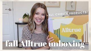 ALLTRUE FALL 2021 UNBOXING! Opening ALL of the Choice Products (Formerly CAUSEBOX)