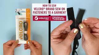 How to Sew VELCRO® Brand Fasteners on a Garment | VELCRO® Brand