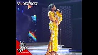 Chandrik'a (Equipe Josey) " Malaika " de Miriam Makeba l Les Grands Shows l The Voice Afrique 2018