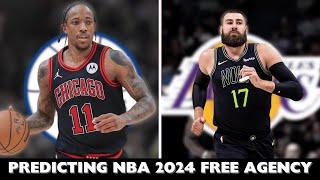 Predicting Where The Top 15 Free Agents Of The NBA Will Go...