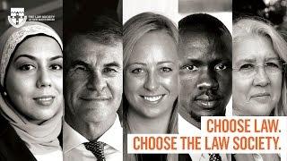 Choose law. Choose the Law Society.