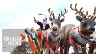 Santa Claus Parade celebrates 120 years of holiday magic in streets of Toronto