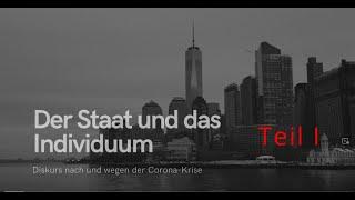 Frank Kraemer: "Starker Staat oder persönliche Freiheit" (Teil I "Staat vs. Individuum")