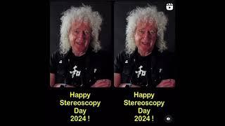 Brian May: Happy Stereoscopy Day 2024 !